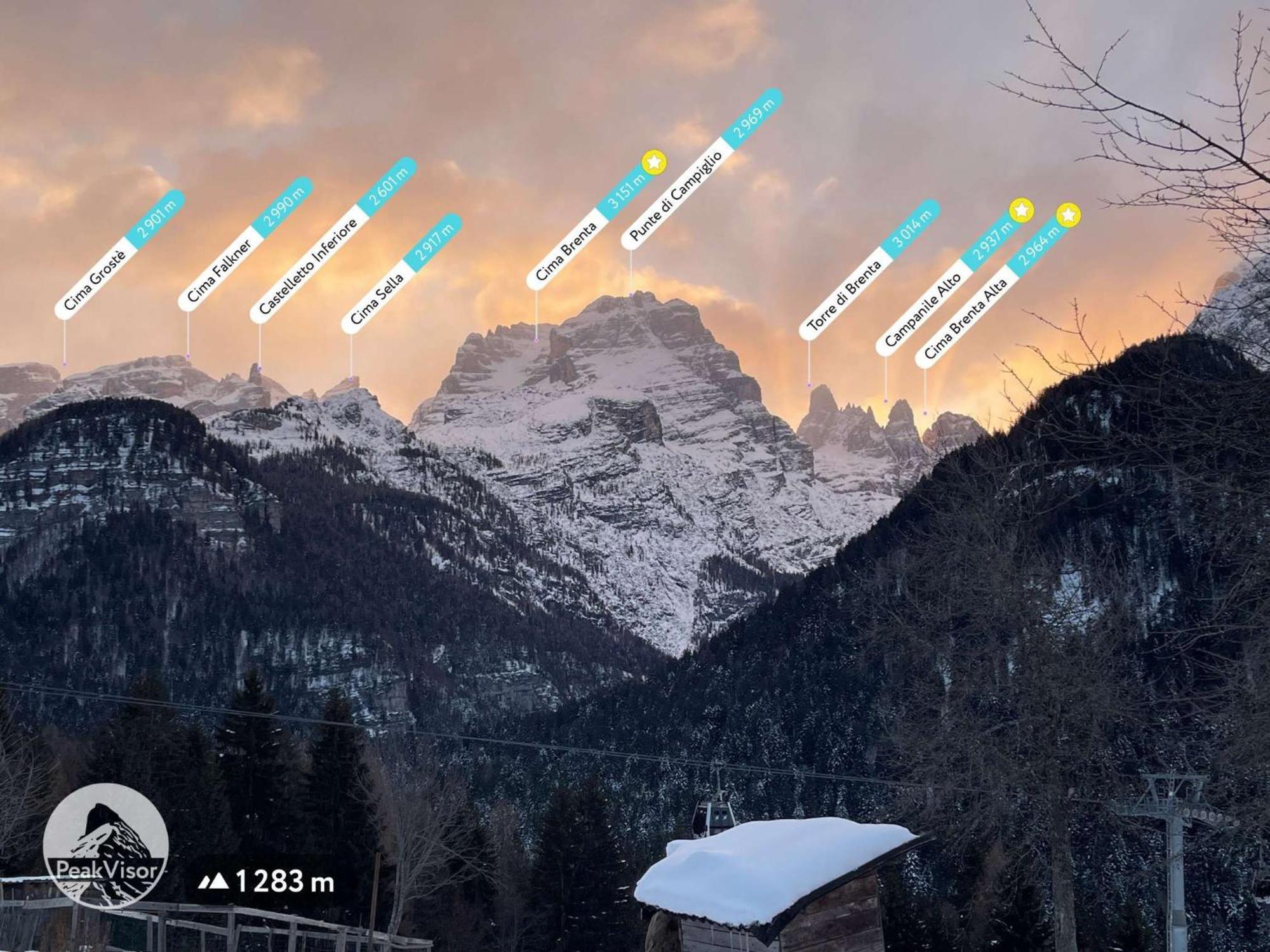 Villa Alpina Campiglio مادونا دي كامبيليو المظهر الخارجي الصورة